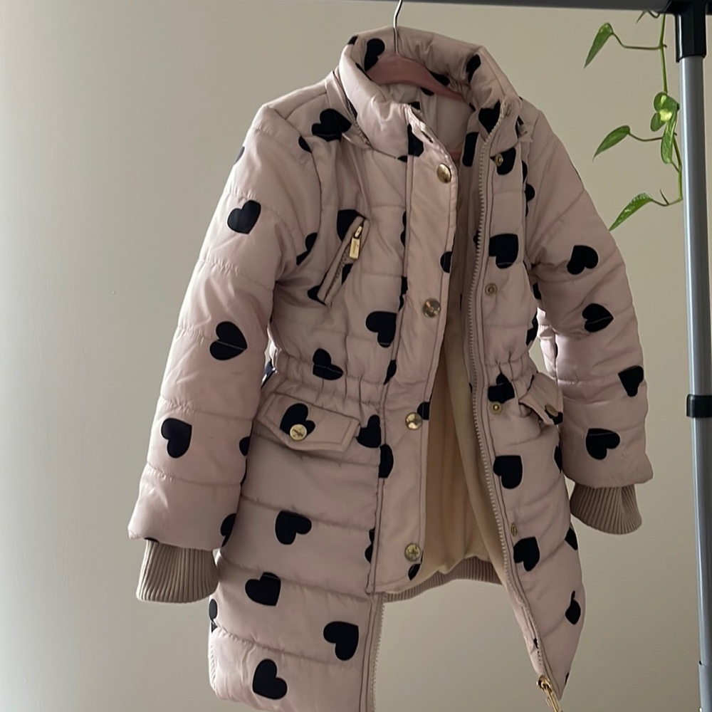 Imoga puffer jacket with removable hood